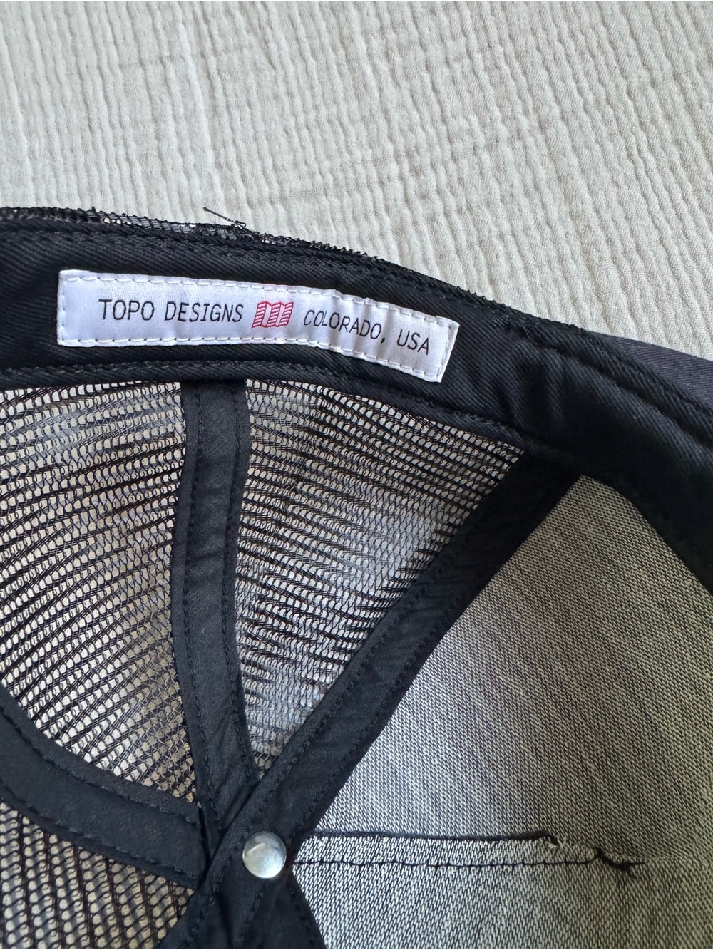 TOPO Designs Colorado Snapback Hat - Picture 4 of 4